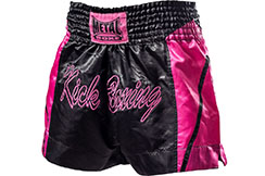 Pantalones cortos Kick Boxing - TC83FU, Metal Boxe