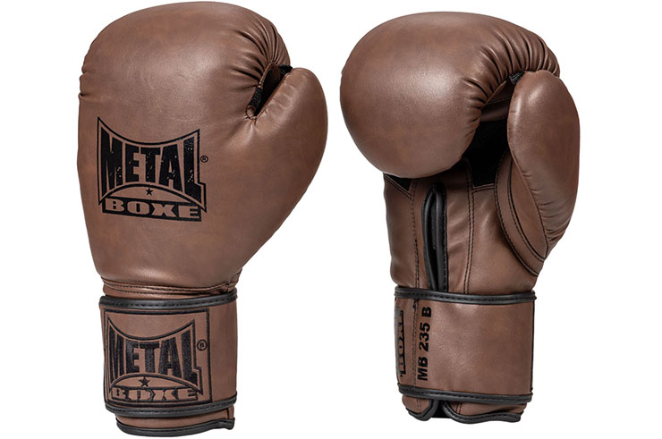 Boxing gloves, Vintage - MB235, Metal Boxe