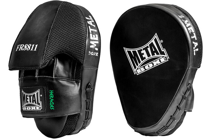Focus mitts, Leather, Heracles - FR8811M, Metal Boxe