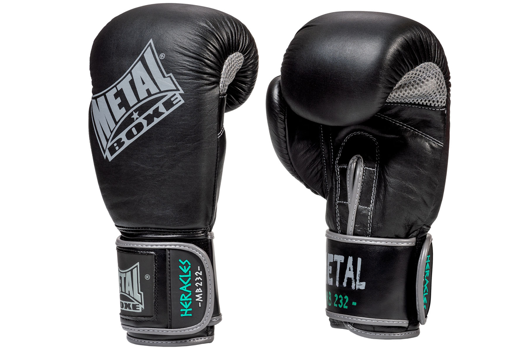 Gants de boxe cuir, Thaï Series - MB5300N, Metal Boxe 