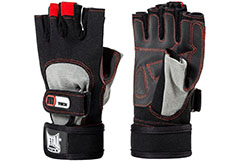 Bodybuilding gloves, With thumb - MB2022N, Metal Boxe