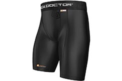 Short de support pour coquille, Homme - Core Compression SD220, Shock Doctor