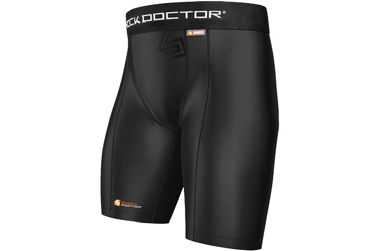 Short de support pour coquille, Homme - Core Compression SD220, Shock Doctor