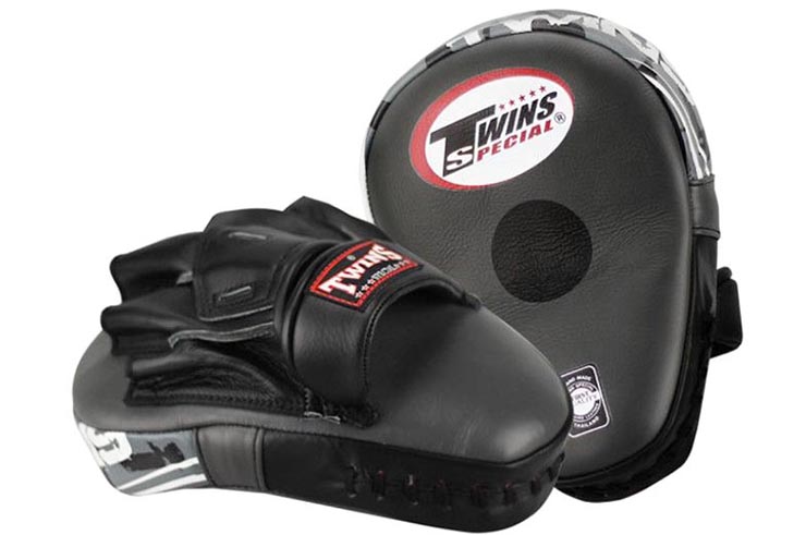 Cuved focus mitts, High range Leather - PML15, Twins
