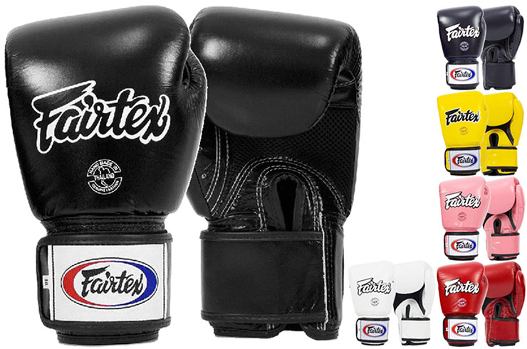 Thai Boxing Gloves, Training - Leather FXV1/16, Fairtex