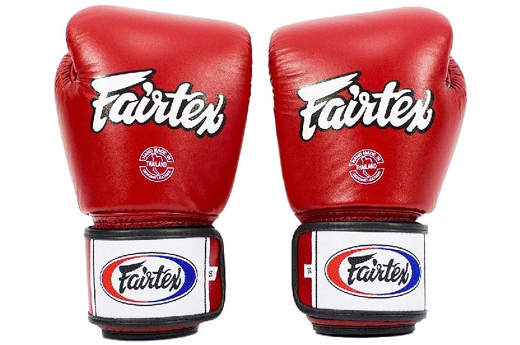 Gants de Boxe Thai, Entrainement - Cuir FXV1/16, Fairtex