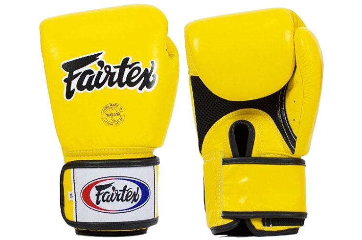 Gants de Boxe Thai, Entrainement - Cuir FXV1/16, Fairtex