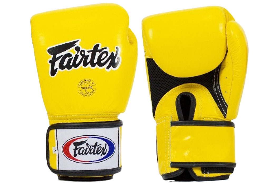 Gants de boxe thai Fairtex BVG1 Tiger Blanc, tarifs abordables en direct de  Thailande