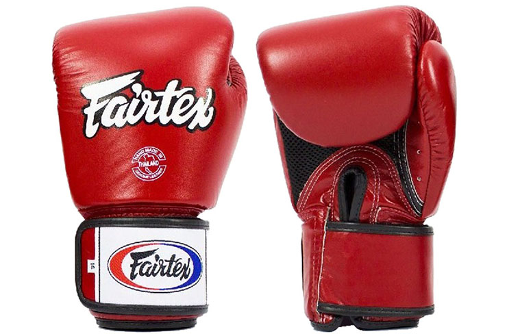 Gants de Boxe Thai, Entrainement - Cuir FXV1/16, Fairtex