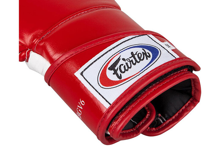 Luvas de boxe para treino, couro - FXV6, Fairtex