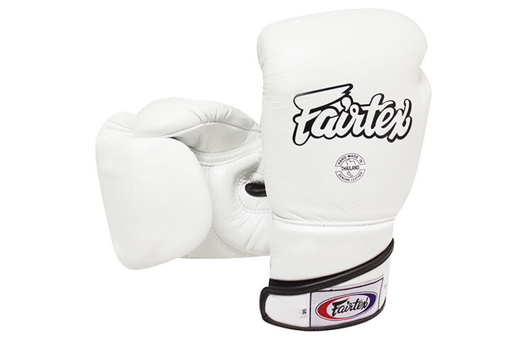 Luvas de boxe para treino, couro - FXV6, Fairtex