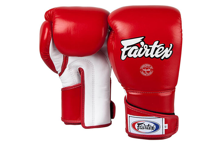 Luvas de boxe para treino, couro - FXV6, Fairtex