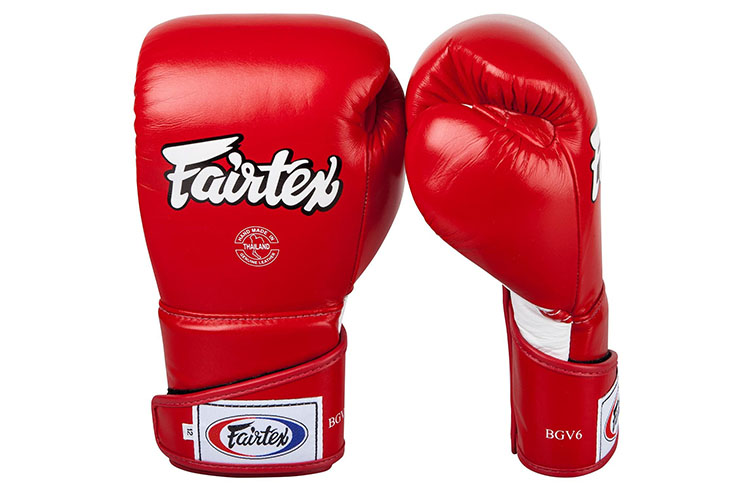 Gants de Boxe Entraînement, Cuir - FXV6, Fairtex