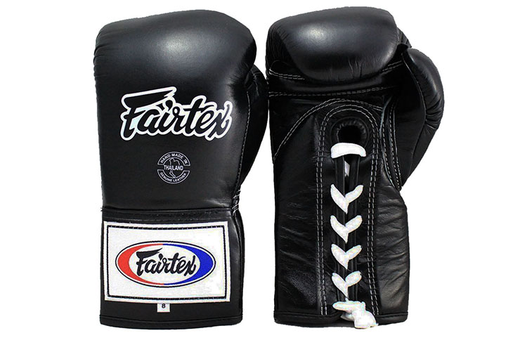 Boxing Gloves, Laces - Pro, Fairtex