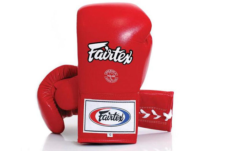 Boxing Gloves, Laces - Pro, Fairtex