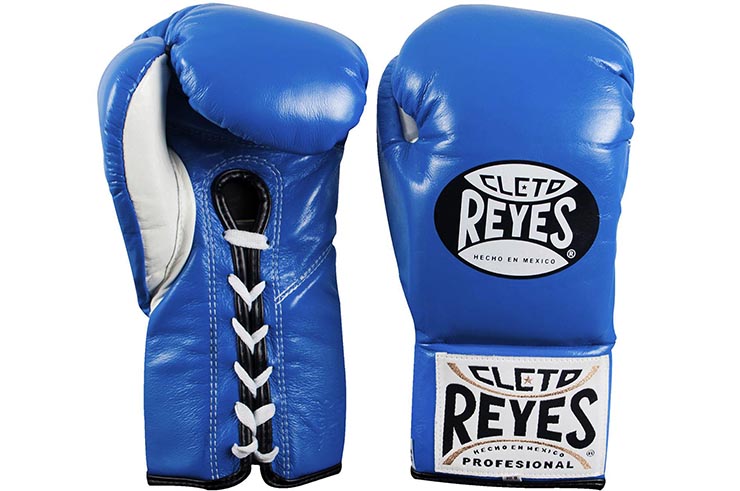 Guantes de lucha con Cordones, Cuero - Cleto Reyes