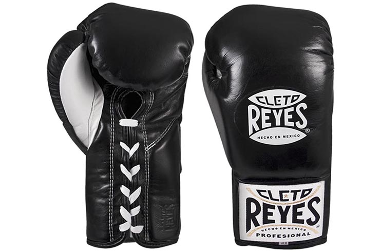 Guantes de lucha con Cordones, Cuero - Cleto Reyes