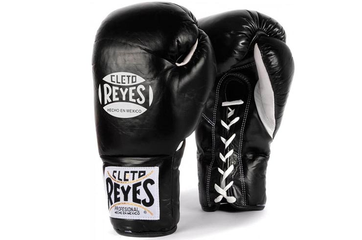 Guantes de lucha con Cordones, Cuero - Cleto Reyes