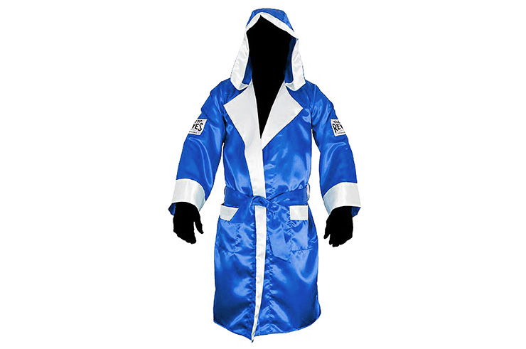 Hooded Boxing Robe, Satin - RY638, Cleto Reyes