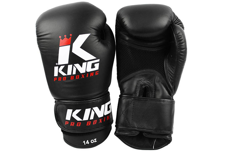 Gants de Boxe en Cuir BG Air, King Pro Boxing