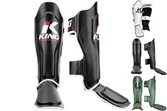 Espinilleras y Protector Pies - KPB SG, King Pro Boxing