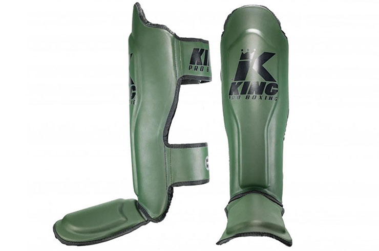 Espinilleras y Protector Pies - KPB SG, King Pro Boxing