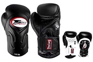 Guantes De Boxeo Twins Special BGVL6-MK Con Cierre De Velcro - Blanco/Azul