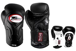 Leather Boxing Gloves - BGVL 6, Twins