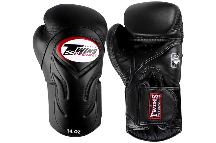 Leather Boxing Gloves - BGVL 6, Twins