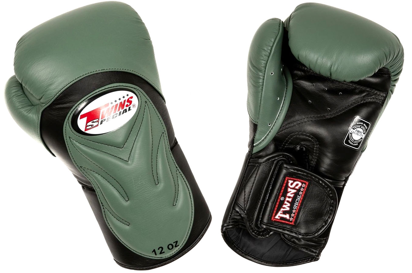 MMA Grey/Black Twins BGVL6 Deluxe Boxing Gloves Muay Thai FREE P&P 