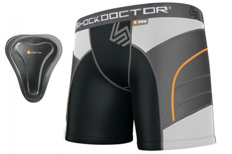 Groin guard & Compression support shorts - Woman, Shock Doctor