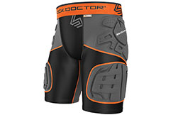 Short de compressão, Homens - SD 598, Shock Médico