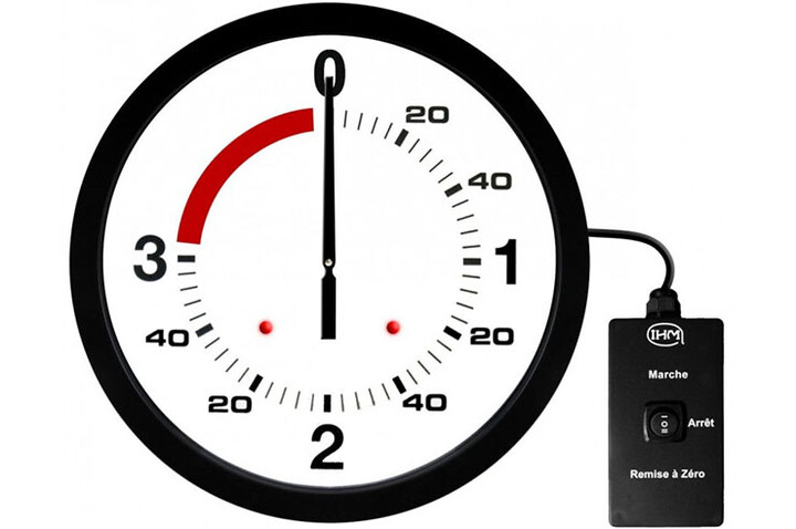 Wall boxing timer - Ø600mm, NineStars