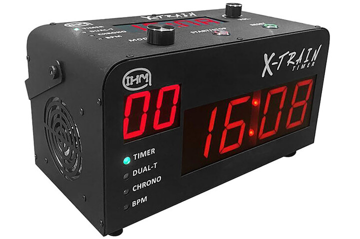 Temporizador de treino - X-Train Timer, IHM