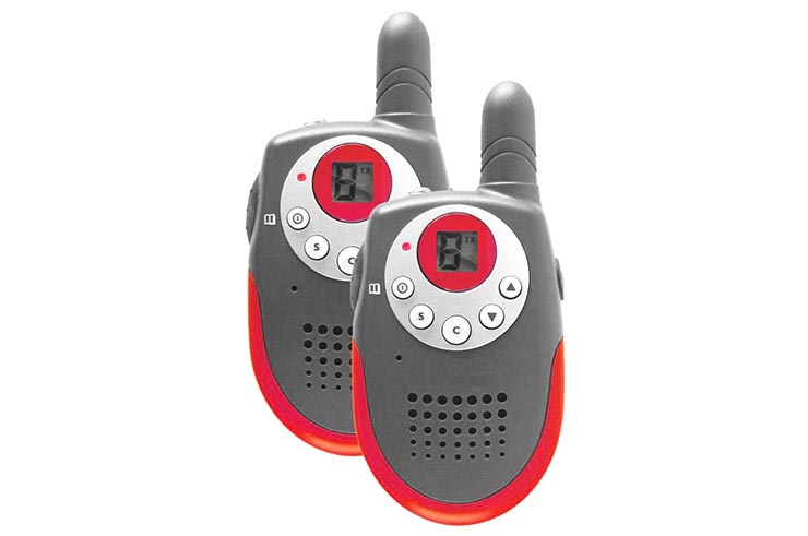 Pair of walkie-talkies for Arbitration/Security - 500m Range, IHM