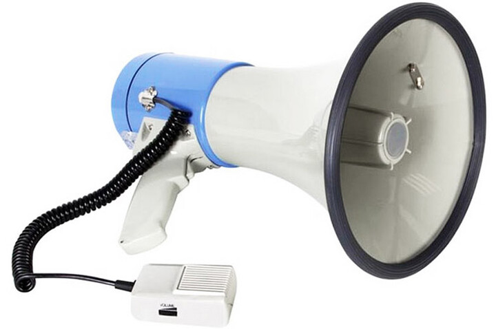 Megafone Gama 500m, Multifuncional - Exterior, NineStars