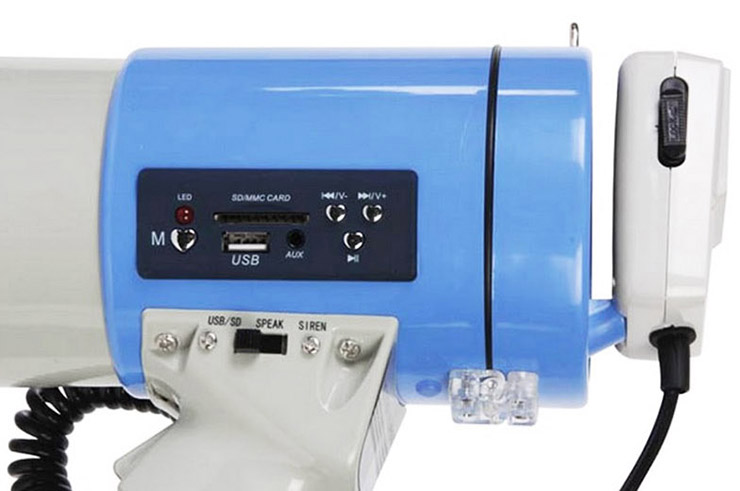 Megafone Gama 500m, Multifuncional - Exterior, NineStars