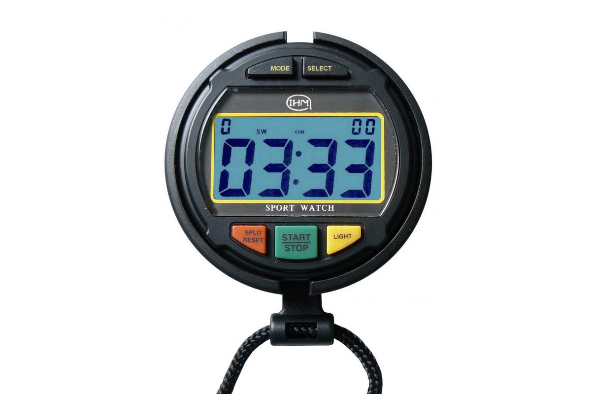 Cronómetro R Árbitro deportivo Reloj digital Cronómetro portátil Intervalo  R Abc Outdoor