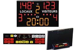 Chronomètre/Scoreur, Multisports - Portatif avec pupitre, IHM