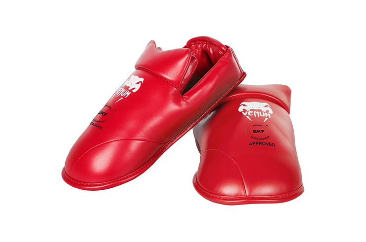 Espinilleras y Protector Pies WKF, Venum