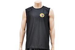 Haut Sanda Boxe Chinoise, Noir Taille XL - Wesing