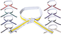 Ceinture multicolore, Velcro - enfants, Kwon