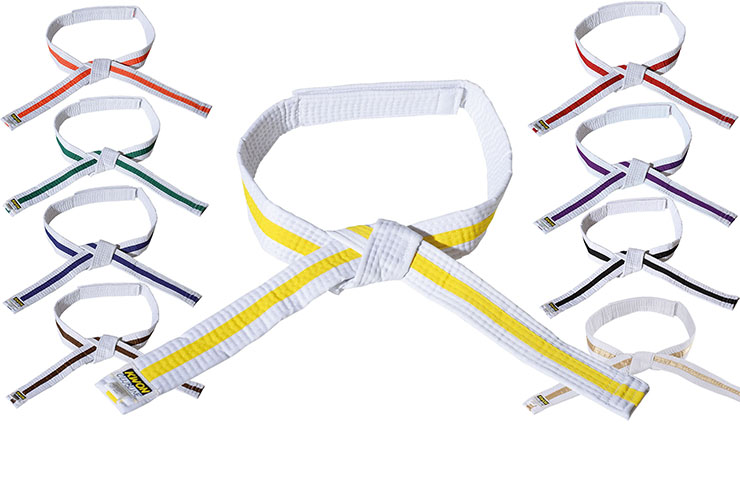 Ceinture multicolore, Velcro - enfants, Kwon