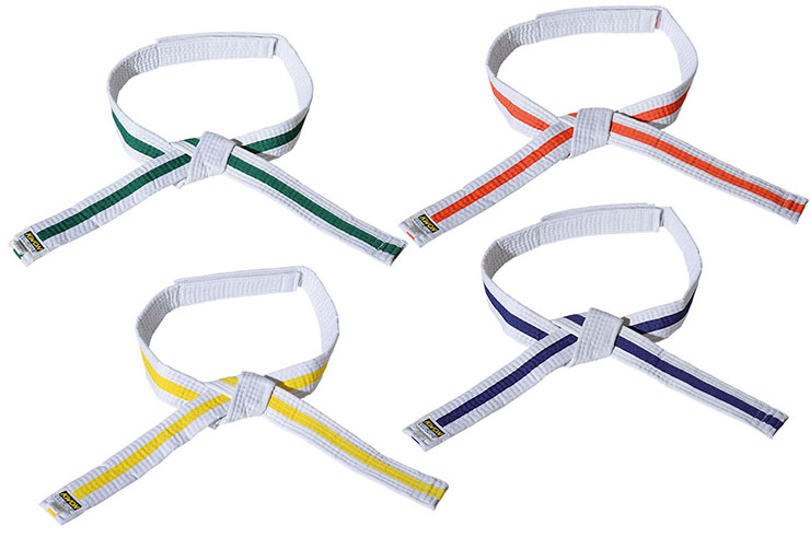 Ceinture multicolore, Velcro - enfants, Kwon