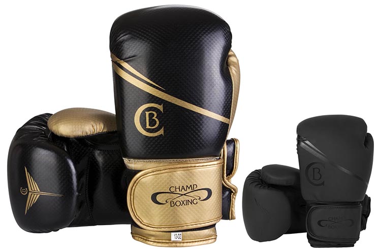 Gants Multiboxes, Entraînement - Carbone, Champboxing