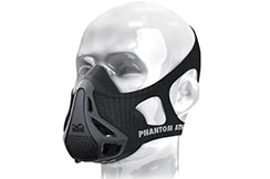 Máscara de entrenamiento - Negra, Phantom Athletics