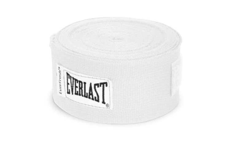 Bandes de boxe Everlast noir 4m50 - bandage boxe anglaise ou amateur