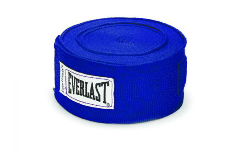 Bandes de boxe Everlast noir 4m50 - bandage boxe anglaise ou amateur