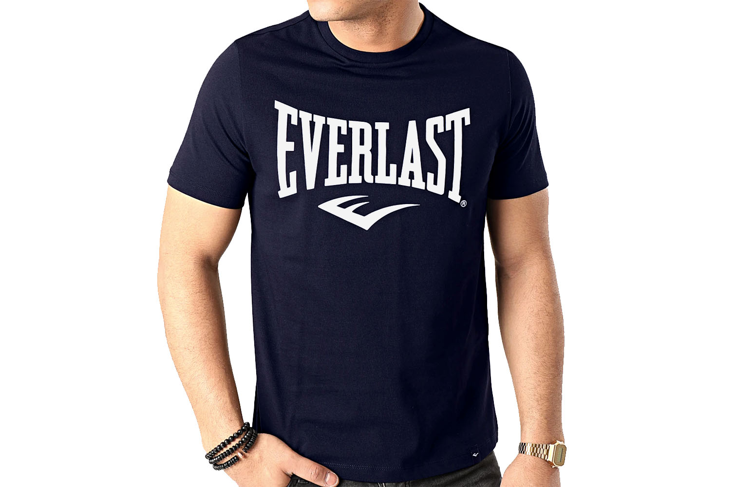 Everlast Boy's Manga Larga T-Shirt Atlético de baloncesto tamaño-L azul Nuevo con etiquetas 