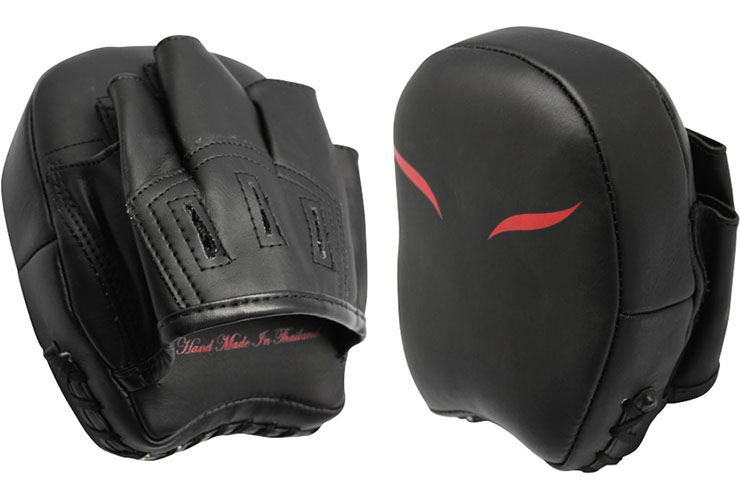 Mini Precision Focus Mitts - Black/Red, Elion Paris